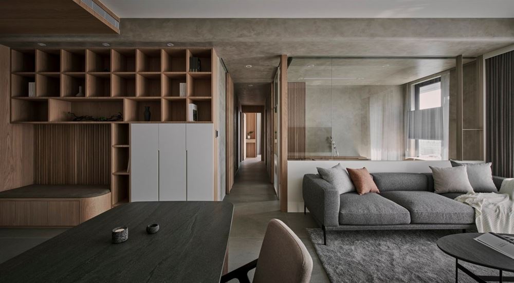 江門市德信園現(xiàn)代簡(jiǎn)約風(fēng)格三居室裝修案例