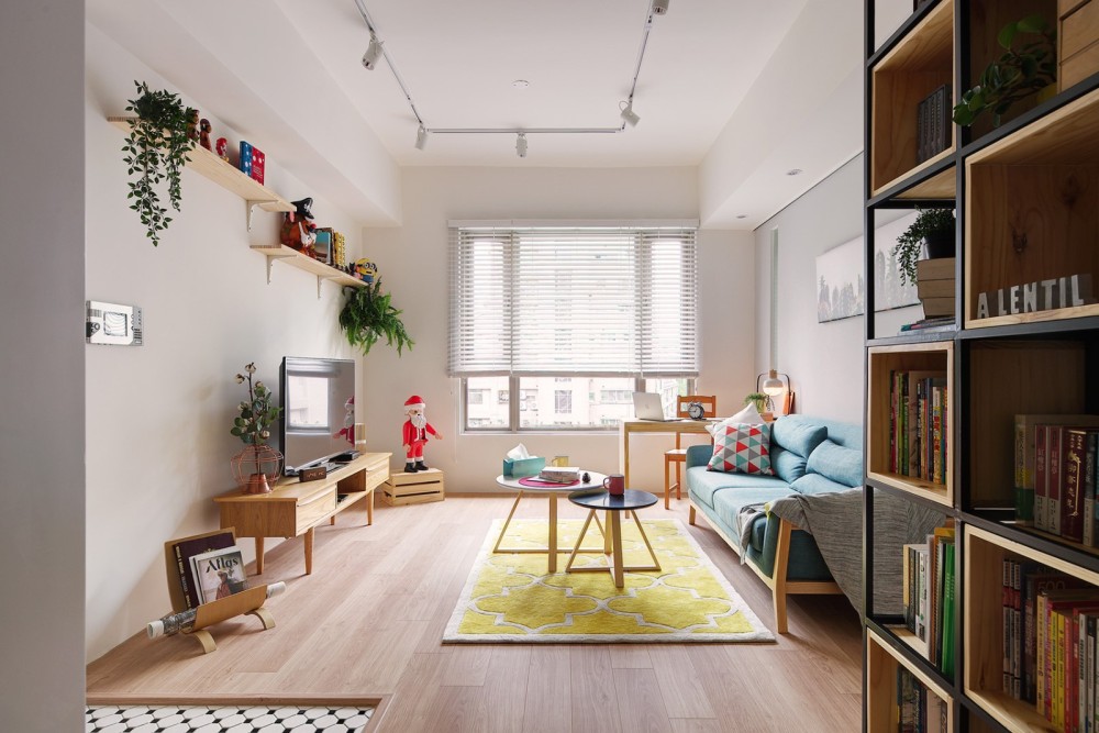 現(xiàn)代前衛(wèi)風格室內(nèi)設(shè)計家裝案例-客廳