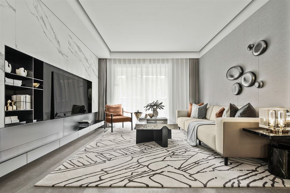 佛山市時(shí)代愛(ài)車(chē)小鎮(zhèn)(佛山)現(xiàn)代簡(jiǎn)約風(fēng)格三居室裝修案例