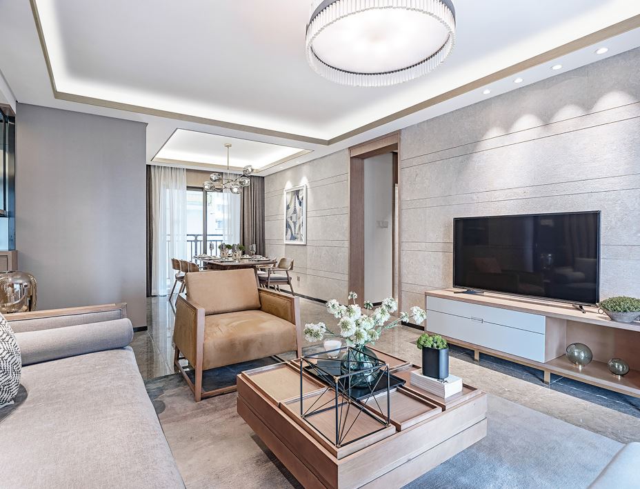 江門市帕佳圖尚品輕奢風(fēng)格三居室裝修案例