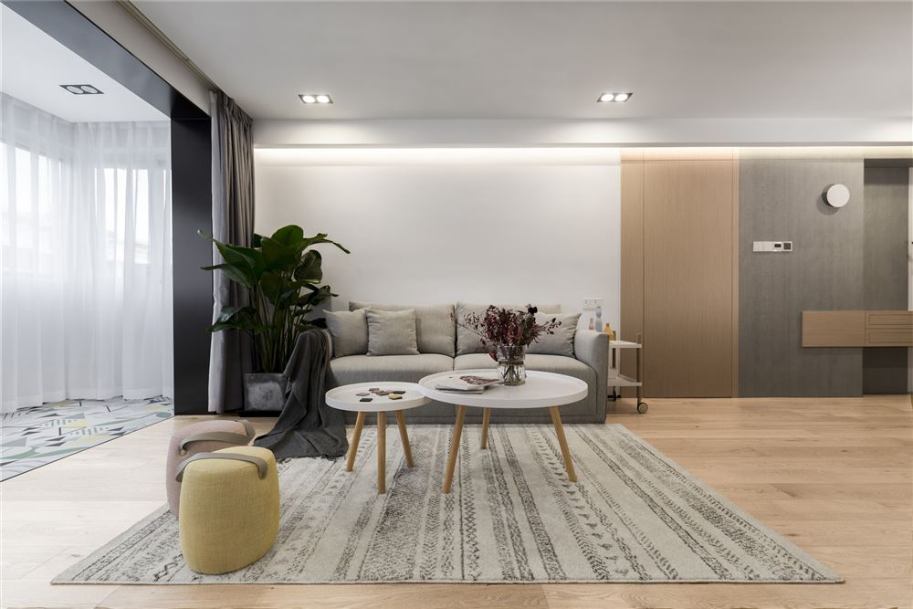 佛山市高明鈞明城北歐風(fēng)格四居室裝修案例