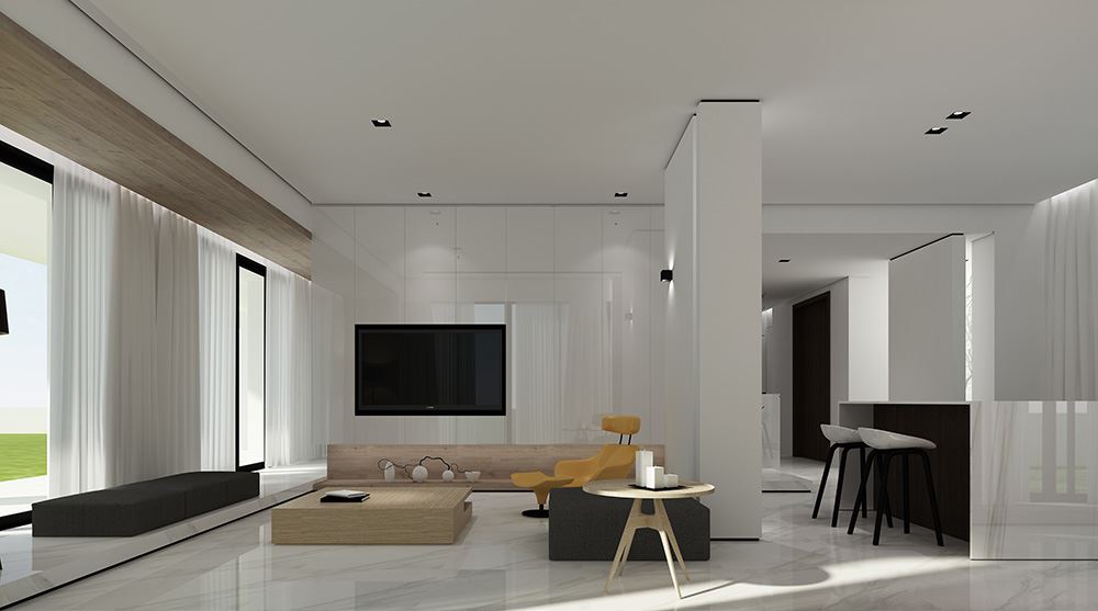 廣州市品秀星瀚現(xiàn)代簡(jiǎn)約風(fēng)格別墅裝修案例