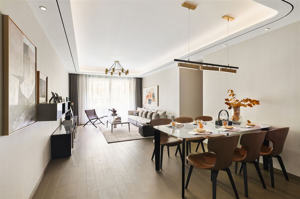 佛山市碧桂園智慧慢城北歐風格三居室裝修案例