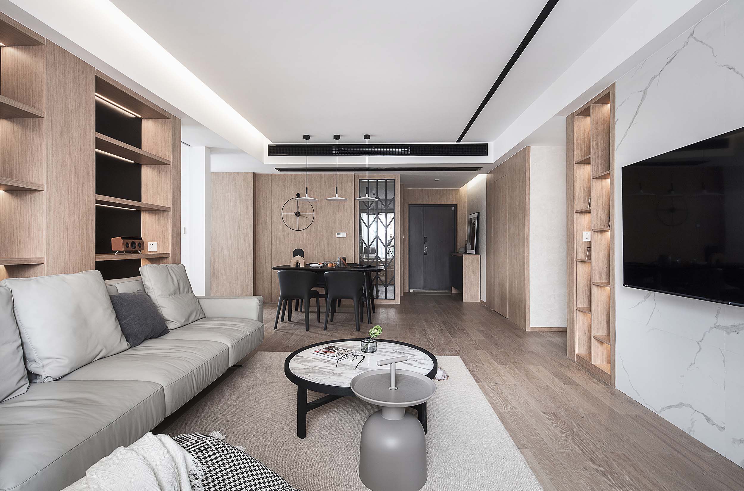 現(xiàn)代簡(jiǎn)約風(fēng)格室內(nèi)家裝案例效果圖-客餐廳 現(xiàn)代簡(jiǎn)約風(fēng)格室內(nèi)家裝案例效果圖-客餐廳