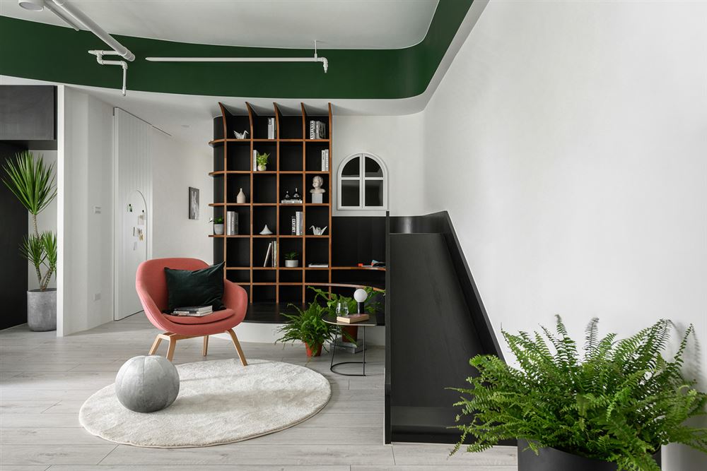 江門市明翠新村歐式風(fēng)格三居室裝修案例