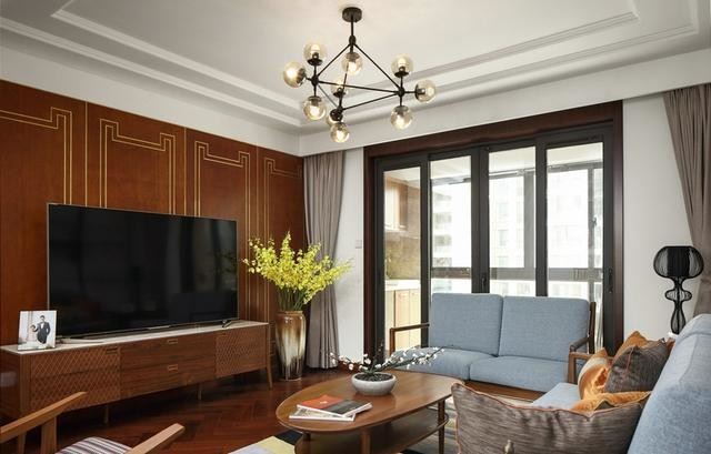 佛山市龍光&middot;玖悅灣新古典風格三居室裝修案例