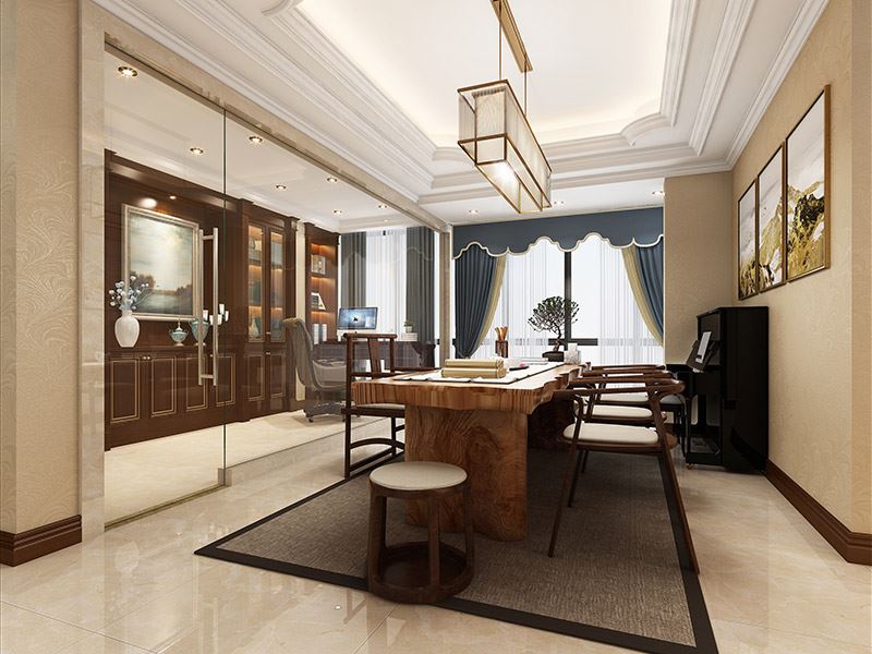 佛山市招商&middot;悅府現(xiàn)代簡約風格平層裝修案例