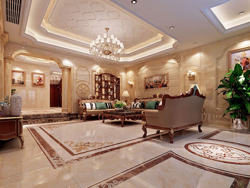 河源市華南城十里東岸四期洋房歐式風(fēng)格別墅裝修案例