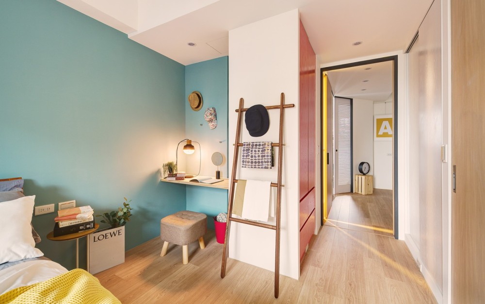 現(xiàn)代前衛(wèi)風格室內(nèi)設(shè)計家裝案例-臥室