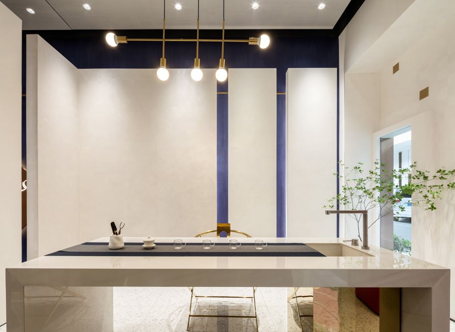 江門市越秀星匯名庭輕奢風(fēng)格三居室裝修案例