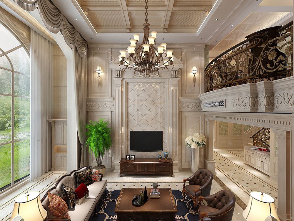佛山市碧桂園&middot;嶺南盛世歐式風(fēng)格別墅裝修案例