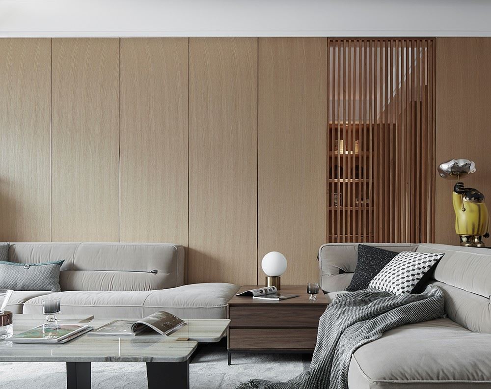 佛山市美的&middot;東樾灣現(xiàn)代簡約風格三居室裝修案例