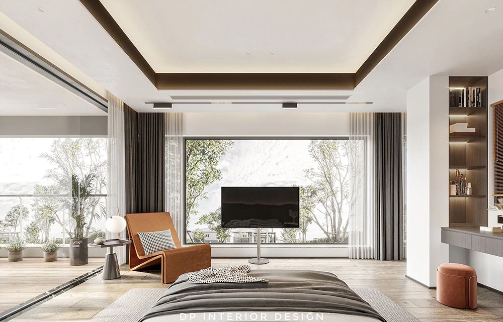 佛山市美的半島莊園輕奢風(fēng)格別墅裝修案例