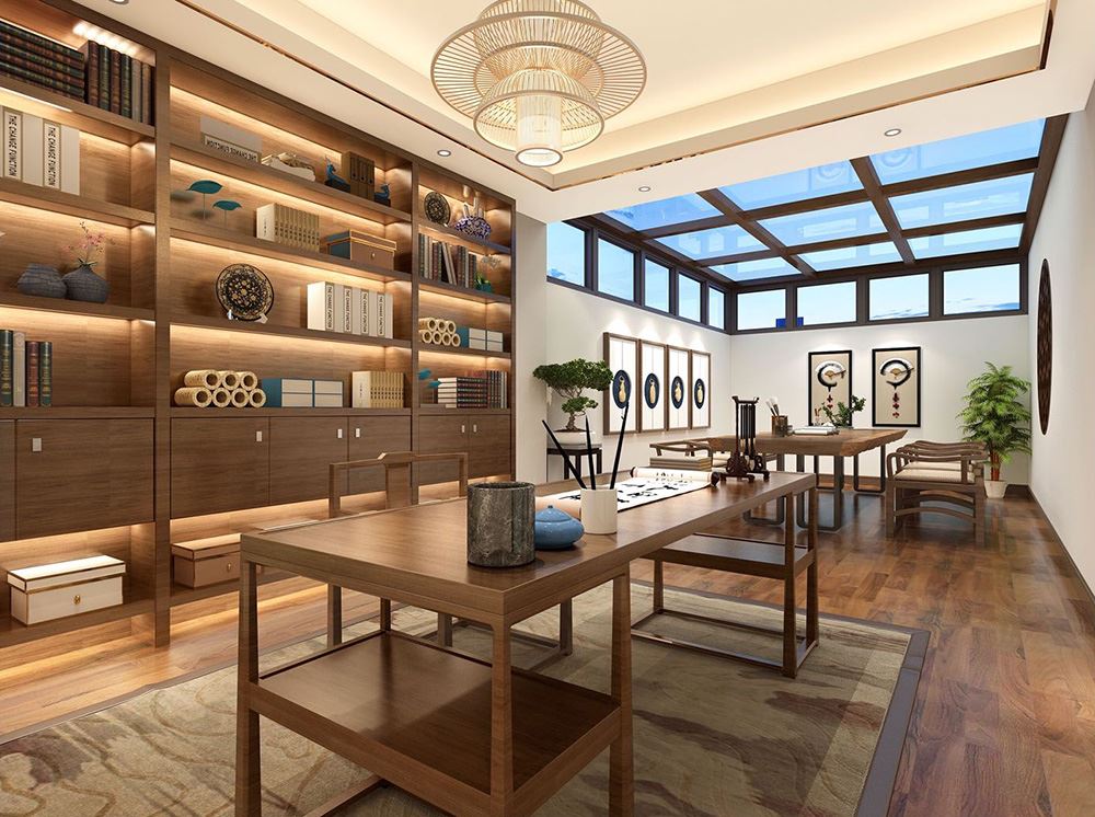 衢州市碧桂園&middot;西溪原著新中式風(fēng)格復(fù)式裝修案例