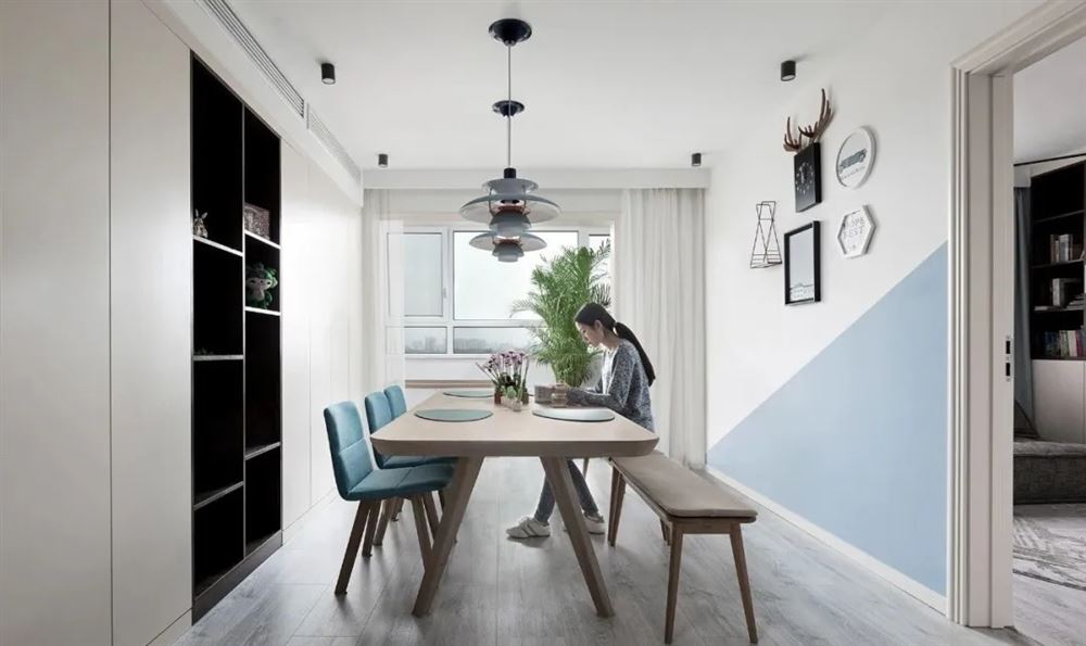 廣州市盛世名門北歐風(fēng)格三居室裝修案例