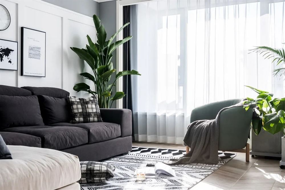 廣州市美林湖畔北歐風(fēng)格三居室裝修案例