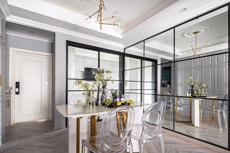 江門市碧華園歐式風(fēng)格三居室裝修案例