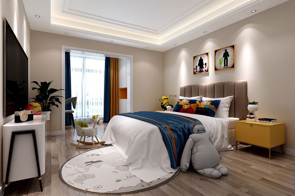 昭通市晟博上層歐式風格復式裝修案例