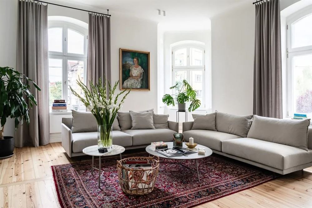 廣州市東方新世界北歐風(fēng)格三居室裝修案例