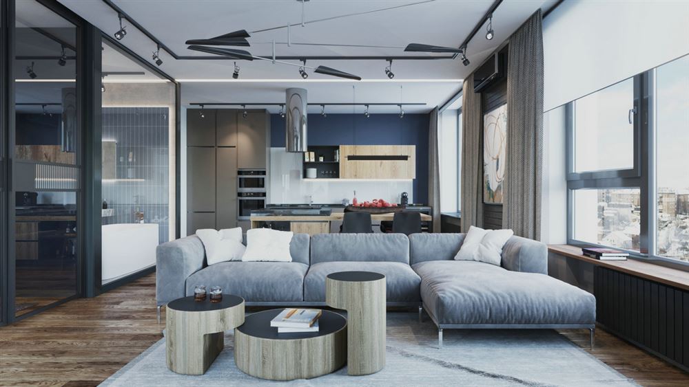 佛山市恒大雅苑北歐風(fēng)格三居室裝修案例