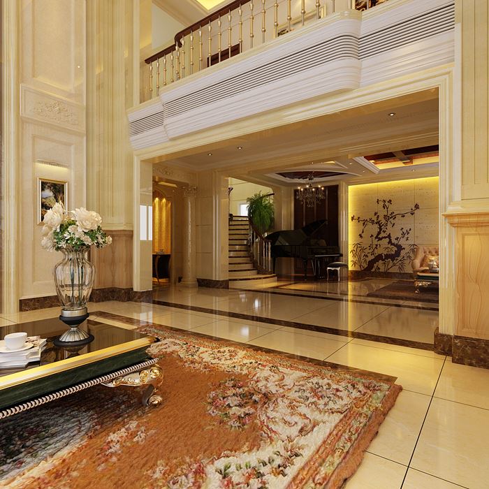 佛山市恒大雅苑歐式風(fēng)格別墅裝修案例