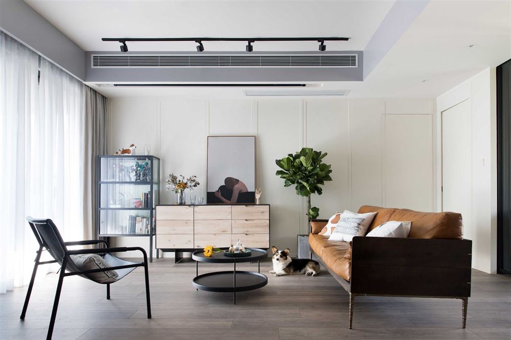 廣州市淘金家園美式風(fēng)格三居室裝修案例