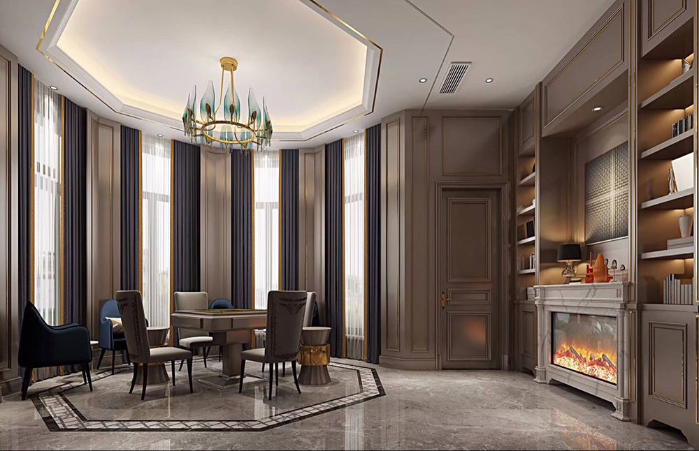 佛山市順德華潤(rùn)置地廣場(chǎng)輕奢風(fēng)格別墅裝修案例