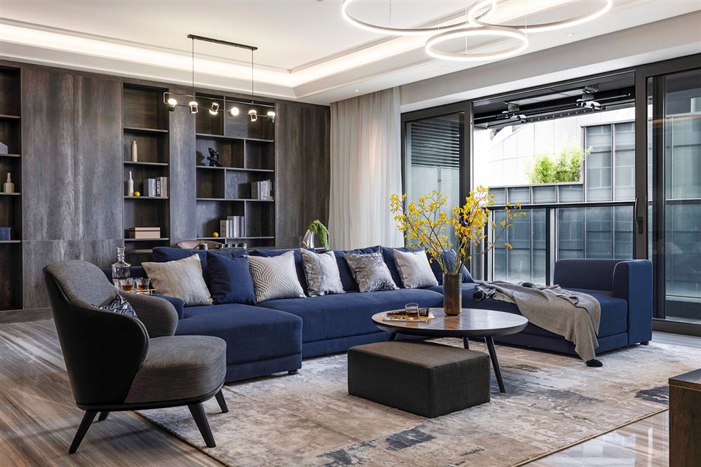 佛山市金科城現(xiàn)代簡約風(fēng)格三居室裝修案例