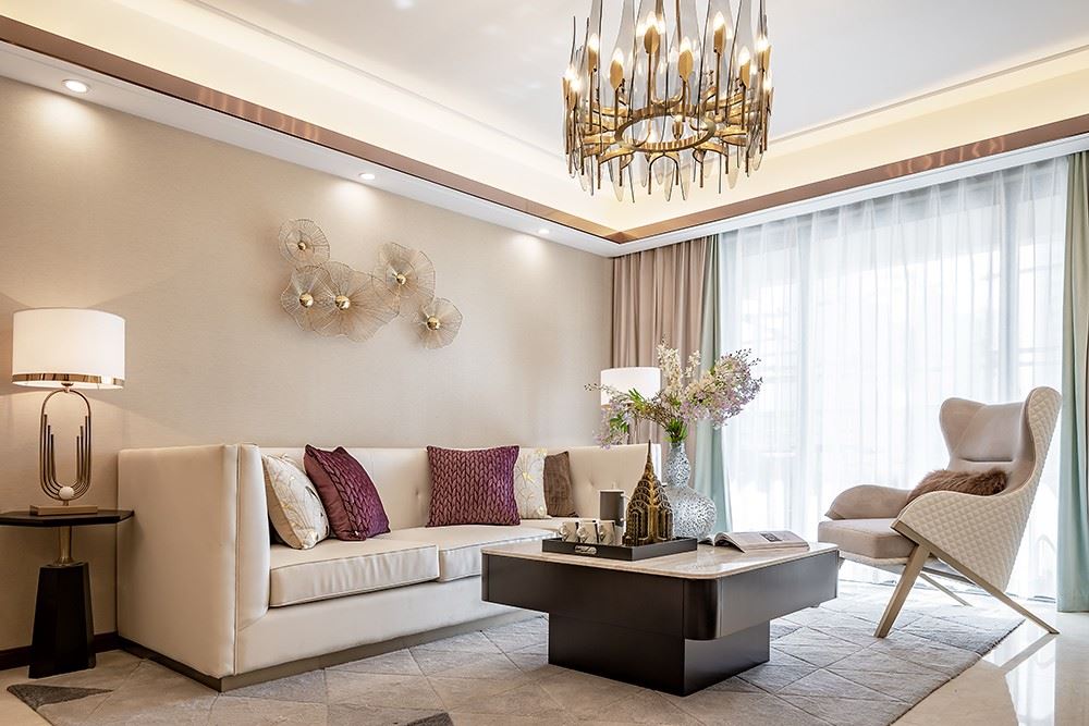 佛山市雅居樂萬象郡現(xiàn)代簡(jiǎn)約風(fēng)格四居室裝修案例