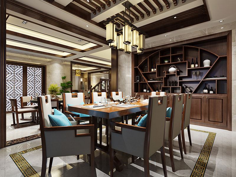 泰州市百合苑新古典風(fēng)格三居室裝修案例