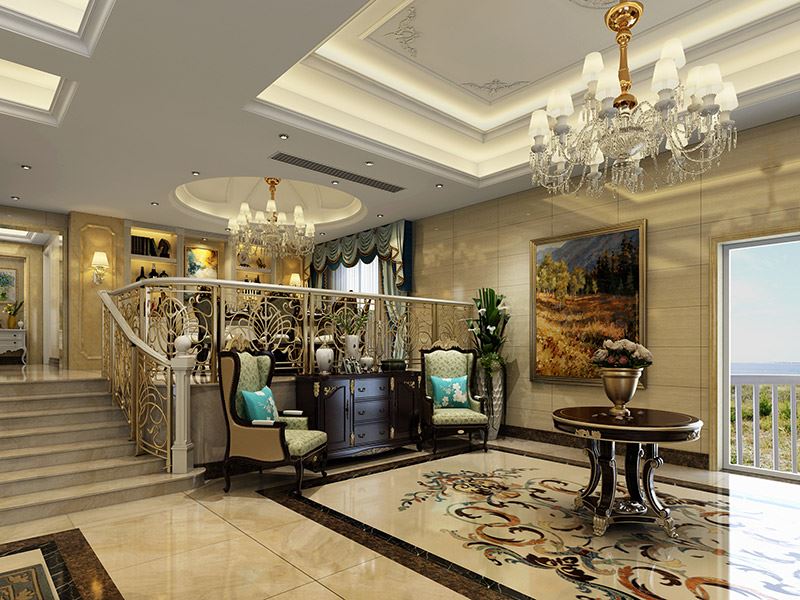 佛山市碧桂園&middot;嶺南盛世歐式風(fēng)格別墅裝修案例