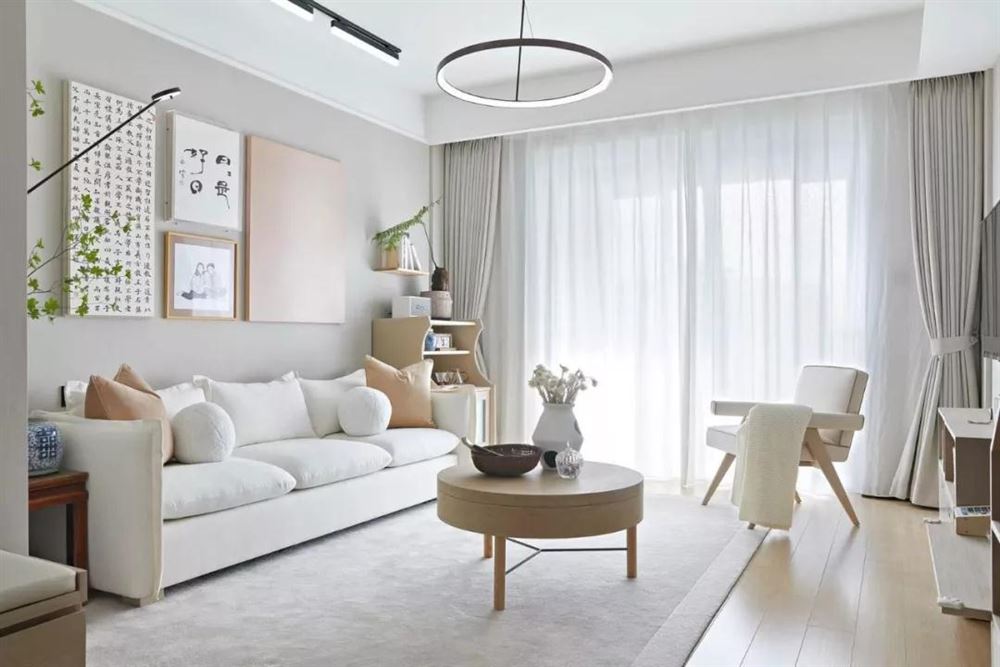 佛山市美的鷺湖森林度假區(qū)現(xiàn)代簡(jiǎn)約風(fēng)格三居室裝修案例