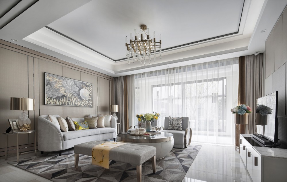 廣州101-200平米輕奢風(fēng)格金源廣場家裝設(shè)計(jì)案例