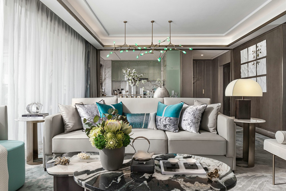 廣州101-200平米輕奢風格瀚康星域裝修設(shè)計效果圖