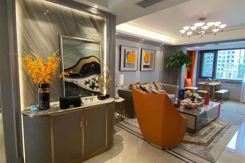 南平市建發(fā)&middot;璽悅輕奢風(fēng)格三居室裝修案例