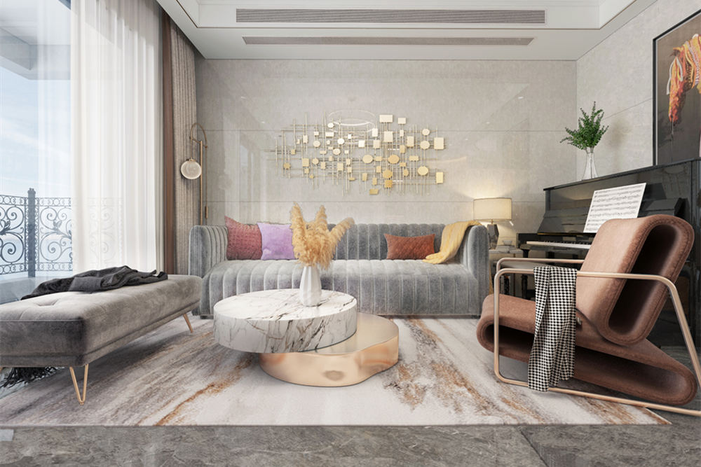 韶關市金科集美江山現(xiàn)代簡約風格三居室裝修案例