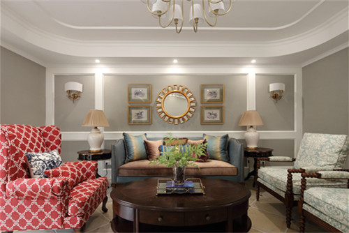 德陽101-200平米美式風(fēng)格瑞琪曼家裝設(shè)計效果圖