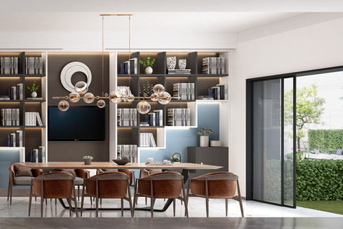 德陽(yáng)市嘉銘悅城現(xiàn)代簡(jiǎn)約風(fēng)格三居室裝修案例