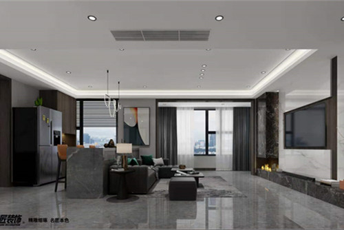 德陽市濱湖.之春現(xiàn)代簡約風格三居室裝修案例