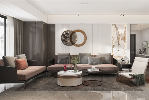 潮州市庵埠亨利北路工行宿舍現(xiàn)代簡(jiǎn)約風(fēng)格三居室裝修案例