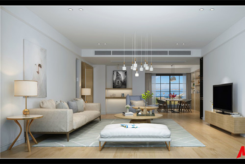 湛江市金科世家現(xiàn)代簡(jiǎn)約風(fēng)格三居室裝修案例