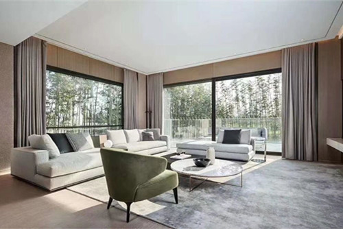 陽江市保利中央公園現(xiàn)代簡約風(fēng)格三居室裝修案例