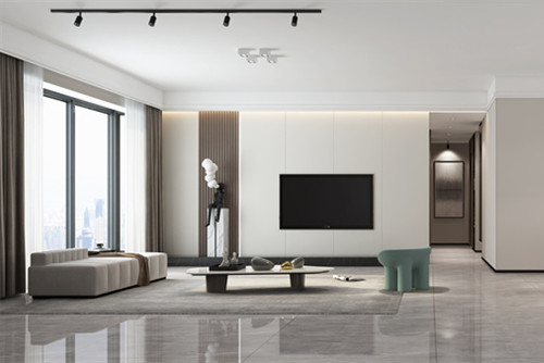 ?？谑袑氃椿▓@現(xiàn)代簡約風(fēng)格三居室裝修案例