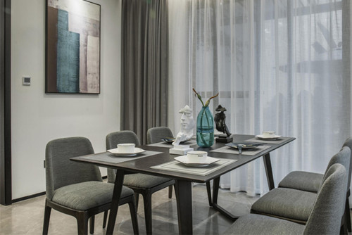 海口市寶源花園現(xiàn)代簡約風(fēng)格別墅裝修案例