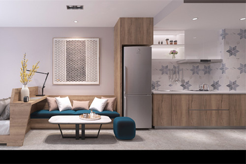 ?？?00平米以下現(xiàn)代簡約風格芒果社裝修設計效果圖