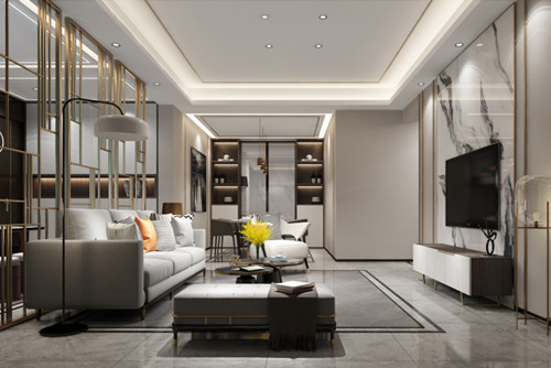 ?？?01-200平米輕奢風(fēng)格南海幸福城室內(nèi)裝修設(shè)計案例