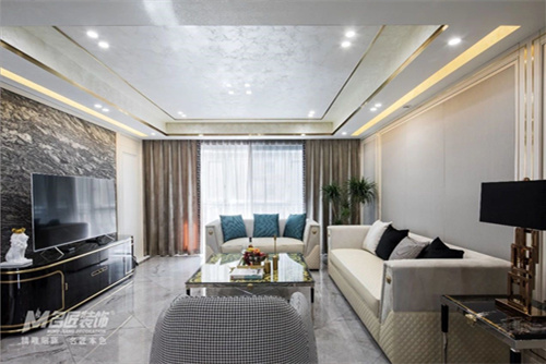 常州101-200平米輕奢風格國賓一號家裝設(shè)計效果圖