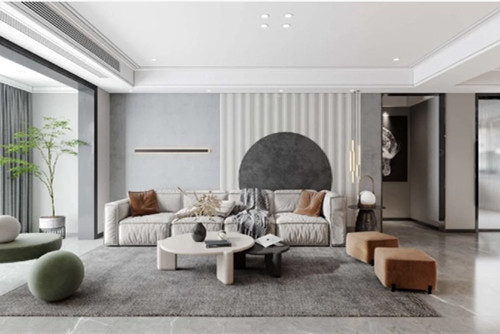 玉林市美家園北歐風(fēng)格三居室裝修案例