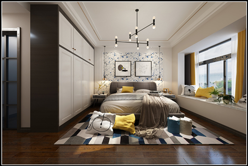 佛山市恒大雅苑現(xiàn)代簡約風(fēng)格三居室裝修案例