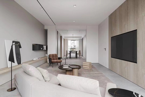 江門市方圓&middot;云山詩意(鶴山)現(xiàn)代簡約風(fēng)格四居室裝修案例